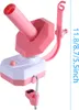 A pink and white automatic yarn winder. Produktbild-Vorschau