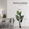IvoQ Strelitzia umelá rastlina 160 cm - veľká rajská Náhľad obrázku produktu 4