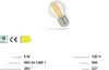 Spectrum LED Filament Leuchtmittel P45 Tropfen 6W E27 klar Produktbild-Vorschau 5