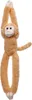 A plush toy monkey hanging by its arms. Náhľad obrázku produktu