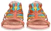Laura Vita Damen Sandale Hochfront Pfau Cut-Outs Feclicieo Produktbild-Vorschau 10