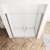 80x80x195cm  Drehtür Duschabtrennung Duschkabine Dusche 6mm Produktbild-Vorschau 4