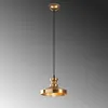 Opviq, Berceste - 182VINTAGE-S, Kronleuchter, Gold, Metall, Produktbild-Vorschau 4