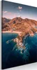 Italienischer Leinwand Leinwandbild - Cliff in Kalamitsi (1 Produktbild-Vorschau 1