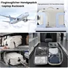 31L Reiserucksack Ryanair Handgepäck Rucksack mit USB Produktbild-Vorschau 4