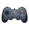 A Logitech F310 gamepad is shown against a white background. Produktbild-Vorschau