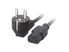 Equip Netzkabel Anschl. Schukon.   1.80m gewinkelt   Produktbild-Vorschau 2