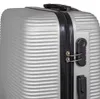 ABS Hartschale Reise Koffer Trolley Gepäck vier 360° Rollen Produktbild-Vorschau 4