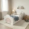 Kinderbett 140x70 cm mit Schublade Matratze Bettkasten Produktbild-Vorschau 1