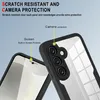 Close-up of a phone case with labels pointing out features. Náhled obrázku produktu