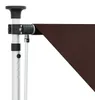 vidaXL Store à enroulement manuel, marron, 200 cm Voir les images du produit 7