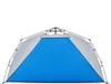 vidaXL Tenda da spiaggia 3 persone blu azzurro sgancio Anteprima dell’immagine prodotto 5