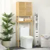 Kleankin Toilettenregal Badezimmermöbel über Toilette WC Produktbild-Vorschau 10