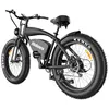 A black Hidoes electric bicycle is shown from a rear-side angle against a white background. Náhľad obrázku produktu
