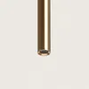 LED Pendelleuchte 3W Aluminium Evory L Gold Produktbild-Vorschau 3