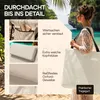 DETEX® Strandmatte mit Rückenlehne Gepolstert Beige Produktbild-Vorschau 4