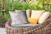 MuchoWow® Outdoor Kissen - Wolken - Abstrakt - Malen - Produktbild-Vorschau 3