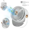 2x Tischventilator Wand/Deckenmontage für Zuhause/Büro Produktbild-Vorschau 2