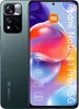 A marketing image of a Xiaomi Redmi Note 11 Pro+ 5G smartphone, showcasing its features. Produktbild-Vorschau