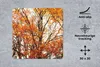 MuchoWow® Mauspad Mousepad Wald - Herbst - Jahreszeiten Produktbild-Vorschau 2
