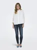 Bluza Kołnierz Koszula Box Fit Mankiety Patki | M Podgląd zdjęcia produktu 11