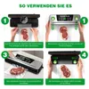 Vakuumiergerät, 8-in-1 Lebensmittel-Vakuumierer, 75 KPa Produktbild-Vorschau 7