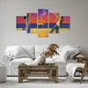 Bild auf Leinwand - Leinwandbild - 5 Teile - Symbol Liebe Produktbild-Vorschau 6