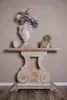 Clayre & Eef Pot de fleurs Ø 14x13 cm Gris Beige Terre Voir les images du produit 3
