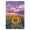 MuchoWow® Mauspad Mousepad Blumen - Himmel - Lila - Produktbild-Vorschau 1
