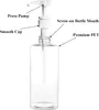 12 Pack 500 ML Kunststoff Pumpflaschen, Leerer Produktbild-Vorschau 3