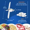 Durchlaufschnitzlerflügel passend wie Bosch 10004361 Produktbild-Vorschau 5