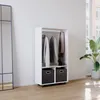 Kleiderschrank Vicco Sydney Weiß 70 x 128 cm, Model 37513 Produktbild-Vorschau 5
