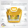 Viva Decor Metallic Wandfarbe Gelb-Gold 2,5 l im Beutel, Produktbild-Vorschau 2