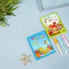 Libro da colorare con acquerelli riutilizzabili e Anteprima dell’immagine prodotto 4