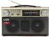 Enceinte Bluetooth rétro ZELURXX Radio en bois, FM/AM/SW, Voir les images du produit 1