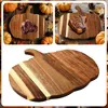 Tabla de cortar de madera con forma de calabaza, ideal para Vista previa de la imagen del producto 3
