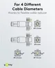 goobay Werkzeugfreier RJ45 Stecker CAT 5e UTP ungeschirmt Produktbild-Vorschau 8