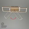 Lampada da soffitto a LED con punti LED, marrone-oro, Anteprima dell’immagine prodotto 3