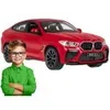 Auto BMW X6 M na diaľkové ovládanie 1:14 RASTAR, červené Náhľad obrázku produktu 10