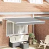 Markisenrahmen Weiß 2,5 x 2 m Metall Produktbild-Vorschau 2