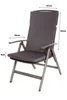 Coussin pour chaise 4 pcs Coussin 110x47x4cm anthracite Voir les images du produit 2