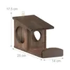Relaxdays Eichhörnchen Futterhaus, Futterkasten f. Produktbild-Vorschau 4