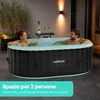 Arebos AR-HE-SPA2OCLH, nero, 650 mm, 22 kg Anteprima dell’immagine prodotto 10