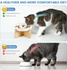 Keramik Anti Schling Napf Katze erhöht, Schlingnapf Katze Produktbild-Vorschau 5
