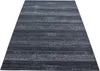 A rectangular rug with a striped pattern is shown from a slightly elevated angle against a white background. Produktbild-Vorschau