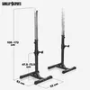 GORILLA SPORTS® Squat Rack – Verstellbar, 52 x 53 x 105–172 Produktbild-Vorschau 5