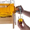 KADAX Beczka Szklana 3L Beczułka Antałek Na Napoje Wódkę Podgląd zdjęcia produktu 6