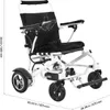 SucceBuy Fauteuil roulant électrique pliable, capacité de Voir les images du produit 8