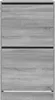 vidaXL Botník se 2 chlopněmi Grey Sonoma 60x42x108 cm Náhled obrázku produktu 5