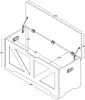 VDD - Cassapanca in legno - cassapanca per giocattoli - Anteprima dell’immagine prodotto 4
